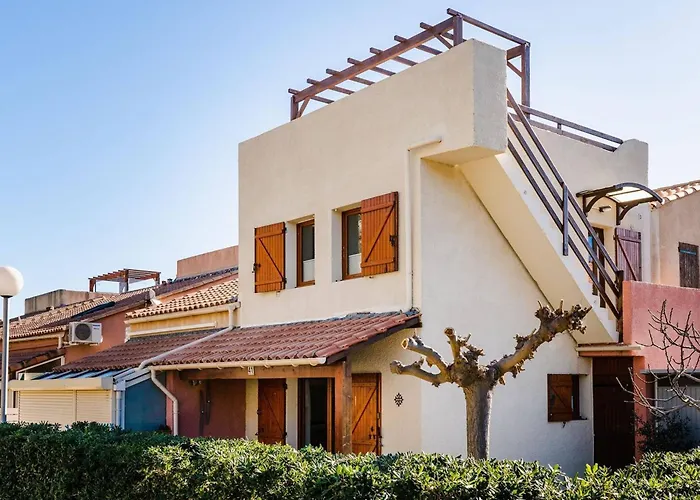 Pavillon Familial A Narbonne-Plage, Terrasse, Solarium, Parking Prive, 6 Couchages, Proche Plage - Fr-1-409-97